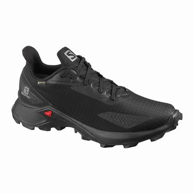 Női Salomon ALPHACROSS BLAST GTX W Terepfutó Cipő SA0731524 Fekete